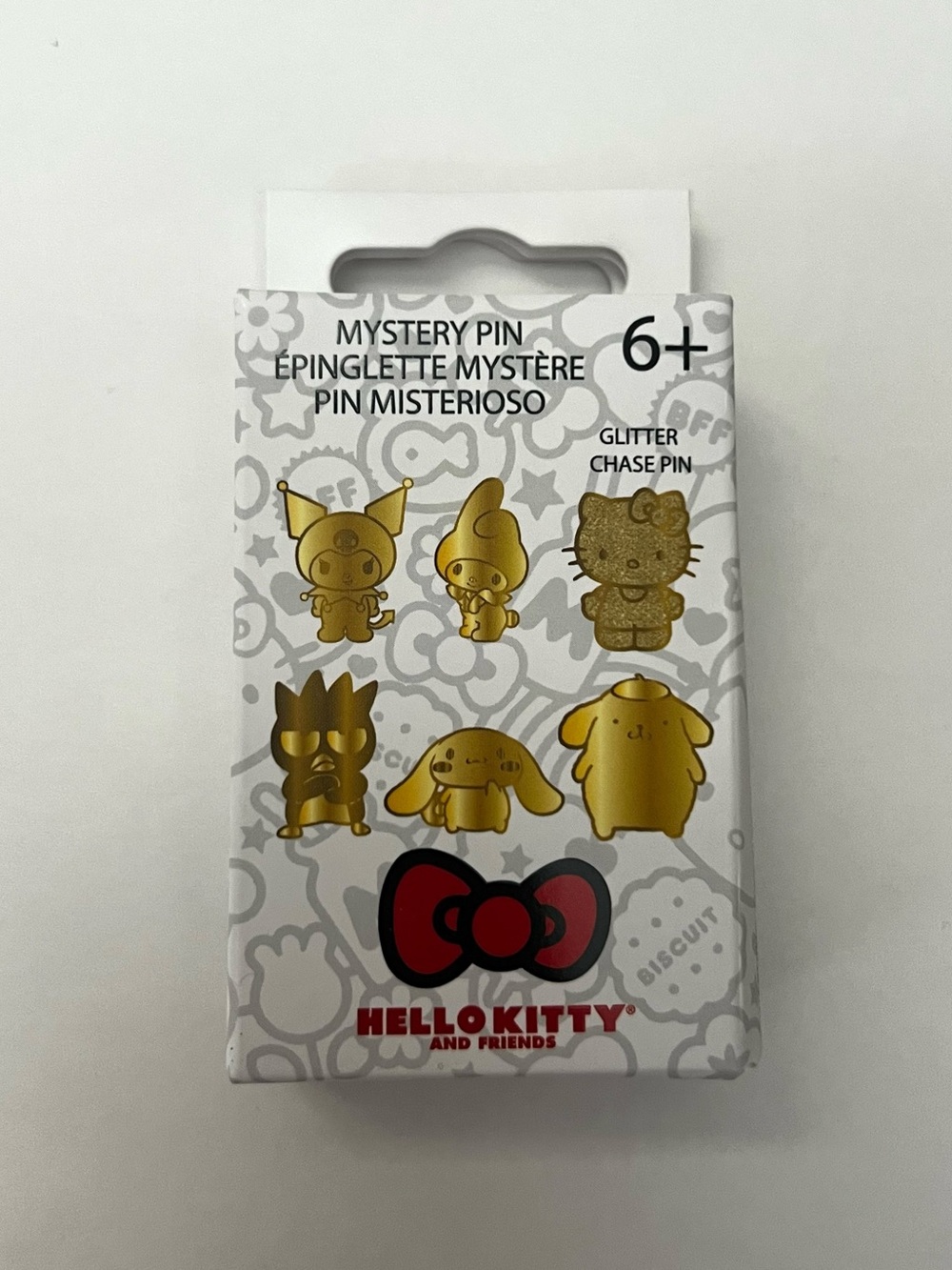 Sanrio Hello Kitty & Friends Mystery Pin Pack - Gold Accent